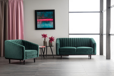 SOFA ASPREY 2 VELVET ZIELONY 