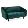 SOFA ASPREY 2 VELVET ZIELONY 